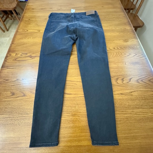 NWT J Crew Black Women's Mercantile‎ 10" High Rise Skinny Jeans Size 34 - Picture 4 of 6